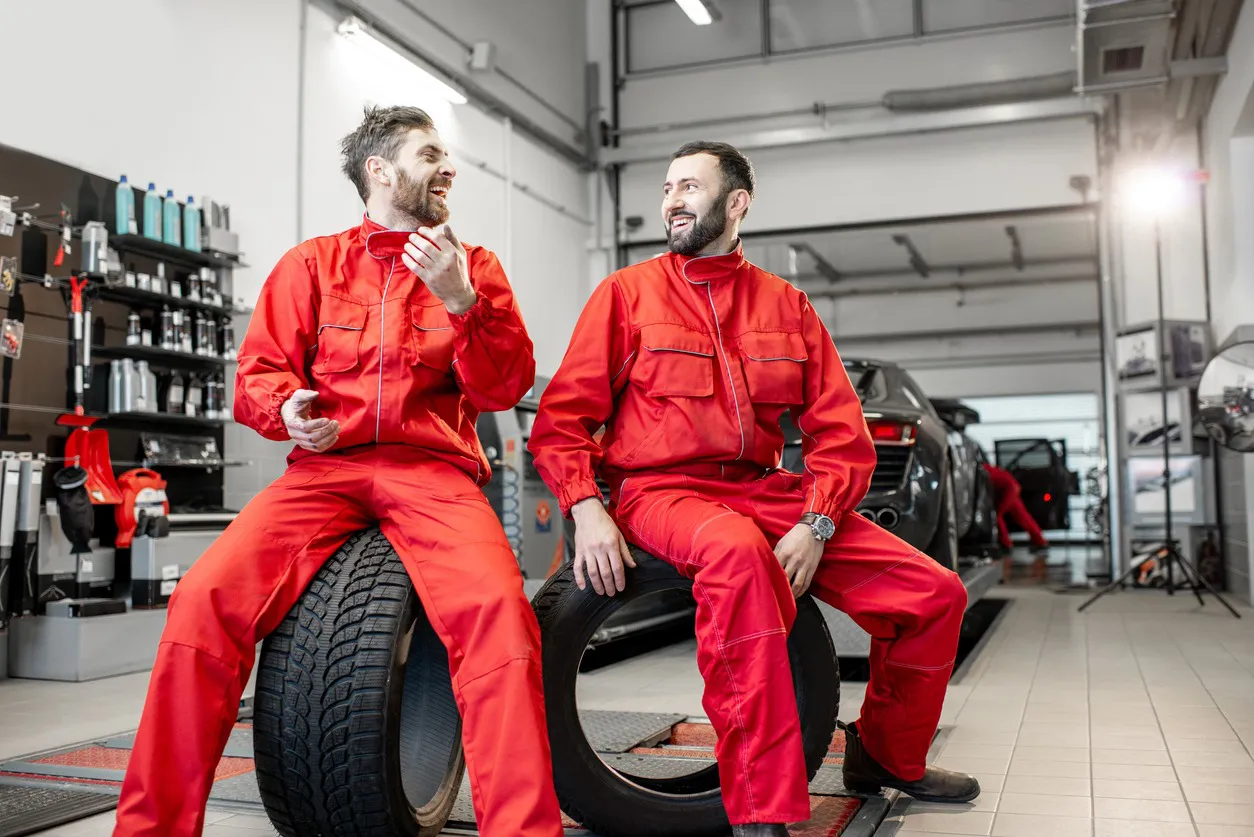 Werkstatt-Motiv von der Pro2Protect-Website